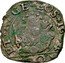 Italy 20 Denari (Soldo) (Genoa Coinage) KM# 109 ET REGE EOS 1644 20 coin reverse