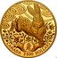 Canada 2500 Dollars Chinese Zodiac. Year of Rabbit 2023 Proof 2500 DOLLARS AC CANADA 兔 coin reverse