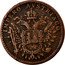 Italy 3 Centesimi Franz Joseph I 1852 V C# 30.2 IMPERO AVSTRIACO coin obverse