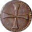 Italy 3 Denari Genoa Coinage 1752 KM# 222 coin reverse