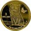 Tuvalu 3 Dollars (Cat and Butterfly) 3 DOLLARS P 1/25 OZ 9999 GOLD AH coin reverse