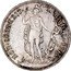 Italy 4 Lira Genoa Coinage 1795 KM# 248 NON SURREXIT MAJOR 1796 coin reverse