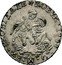 Italy 4 Soldo (Cavalotto) Genoa Coinage 1743 OM KM# 195 EX PROBITATE ROBVR 1736 O M coin reverse
