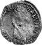 Italy 4 Soldo Ferdinand I Gonzaga ND KM# 45 MALVIT MORI QVAM FÐDARI coin reverse