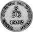 Italy 5/10 Soldo Franz Joseph I 1862 A C# 34.1 MONETA SPICCIOLA PEL R LOMB VENETO 5/10 1862 coin reverse