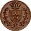 Italy 5 Centesimi Vittorio Emanuele II 1826 MV For KM#1, 2 and 3 with eagle head and anchor mint marks, see Sardinia KM#125-127. Mintage in 1859-1860 KM# 3 M V coin reverse