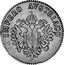 Italy 5 Centesimi Franz Joseph I 1852 M C# 31.1 IMPERO AVSTRIACO coin obverse