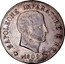 Italy 5 Lire Napoleon I 1809 M KM# 10.1 NAPOLEONE IMPERATORE E RE 1808 M coin obverse