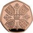 UK 50 Pence Charles III First Featuring Official Coinage Portrait 2022 Proof 20 22 EF CT coin reverse