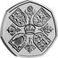 UK 50 Pence (Charles III Official Coinage Portrait First Featuring) 20 22 EF CT coin reverse