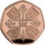 UK 50 Pence Charles III Official Coinage Portrait First Featuring Piedfort 2022 Proof 20 22 EF CT coin reverse