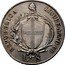 Italy 8 Lira Genoa Coinage 1804 R VII KM# 266.2 REPUBBLICA LIGURE ANNO VII L 8 coin obverse