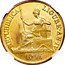 Italy 96 Lira Genoa Coinage 1801 IV KM# 270 REPUBLICA LIGURE AN IV L 96 coin obverse