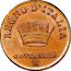 Italy Centesimo Napoleon I 1807 M C# 1.2 REGNO D'ITALIA CENTESIMO M coin reverse