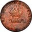 Italy Centesimo Francis I. Lombardy 1822 M C# 1.2 REGNO LOMBARDO VENETO M coin obverse
