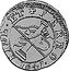 Italy Doppia Cuneo 1641 KM# 2 FIDE ET FERRO 1641 coin reverse