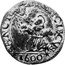 Italy Parpagliola (Vincenzo I) KM# 5 SANCTVS FRANCISCVS 1600 coin reverse