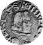 Italy Quattrino Ferdinand I Gonzaga ND KM# 34 FER D G S R IIII ET C P coin obverse