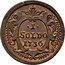 Italy 1 Soldo Carlo VI 1736 KM# 7 1 SOLDO 1736 coin reverse