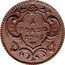 Italy Soldo Maria Theresa 1749 W KM# 11 1 SOLDO 1749 W coin reverse