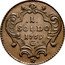 Italy Soldo Carlo VI. Gorizia 1769 G KM# 2 1 SOLDO 1769 G coin reverse