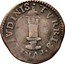 Italy Soldo Ferdinando I Mantua ND KM# 15 TVRRIS FVRTITVDINIS coin reverse