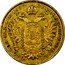 Italy Sovrano Ferdinando I 1837 V C# 21.3 REX LOMB ET VEN DALM GAL LOD ILL A A 1837 coin reverse