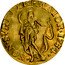 Italy Zecchino St. John. Genoa 1734 OM KM# 187 NON SVRREXIT MAIOR 1734 coin reverse
