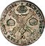 Italy 1/2 Crocione (1/2 Kronenthaler) Joseph II. Milan 1786 M KM# 218 ARCH AVST DVX BVRG LOTH BRAB COM FLAN 1787 coin reverse