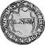Italy 1/2 Doppia Lucca Coinage 1749 KM# 56 IMPERATOR CAROLVS coin obverse