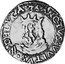 Italy 1/2 Doppia Lucca Coinage 1749 KM# 56 LVCA SANCTVS VVLTVS coin reverse
