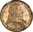 Italy 1/2 Ducato Carlo II 1684 AG/A KM# 108 CAROLVS II D G HISP ET VTR SICIL REX coin obverse