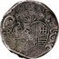 Italy 1/2 Ducato (Philip IV) KM# 90 coin reverse
