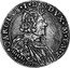 Italy 1/2 Ducatone Carlo I 1631 KM# 137 CAROLVS I D G DVX M ET M F coin obverse