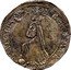 Italy 1/2 Ducatone (80 Soldi) Carlo I ND KM# 116 B ALOIIS GONZ PROT MAN 80 coin reverse