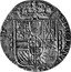 Italy 1/2 Filippo Filippo V 1702 KM# 107 MEDIOLANI DVX ET C coin reverse