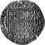 Italy 1/2 Filippo Carlo III. Milan 1707 KM# 119 MEDIOLANI DVX ET C coin reverse