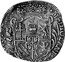 Italy 1/2 Filippo (Maria Theresa) KM# 161 MEDIOLANI DUX ET C coin reverse