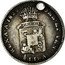 Italy 1/2 Lira Francesco I 1822 M C# 5.2 LOMB ET VEN REX A A 1824 1/2 LIRA coin reverse
