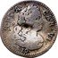 Italy 1/2 Lira (Mezza Lira) Carlo VI 1736 KM# 252 S 10 CAR VI R I S A coin obverse