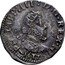 Italy 1/2 Scudo Filippo III 1617 IC KM# 24 PHILIPP. III. D. G. REX. HIS. IC C 1617 coin obverse