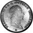 Italy 1/2 Scudo Francesco I 1824 M C# 7.2 FRANCISCVS I D G AVSTRIAE IMPERATOR coin obverse