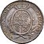 Italy 1/2 Scudo (70 Soldi; 3 Lire) Joseph II. Milan 1783 LB KM# 210 MEDIOLANI ET MANT DUX 1783 L B coin reverse