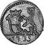 Italy 1/2 Soldo Lucca Coinage 1735 KM# 52.2 1735 coin obverse