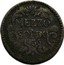 Italy 1/2 Soldo Lucca Coinage 1756 KM# 52 MEZZO SOLDO 1736 coin reverse