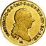 Italy 1/2 Sovrano Joseph II. Milan 1787 M KM# 228 IOSEPH II D G R IMP S A GE HIE HV BO REX M coin obverse