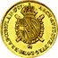 Italy 1/2 Sovrano Joseph II. Milan 1787 M KM# 228 ARCH AVST DVX BVRG LOTH BRAB COM FLAN 1787 coin reverse