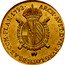 Italy 1/2 Sovrano Leopold II 1792 M KM# 232 ARCH AVST DVX BVRG LOTH BRAB COM FLAN 1792 coin reverse