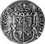 Italy 1/4 Ducatone Filippo IV 1644 KM# 53 MEDIOLA NI DVX E C coin reverse