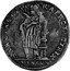 Italy 1/4 Ducatone Ferdinando Gonzaga ND KM# 26 SANCTA BARBA RA PROTECTRIX MANTVAE coin reverse